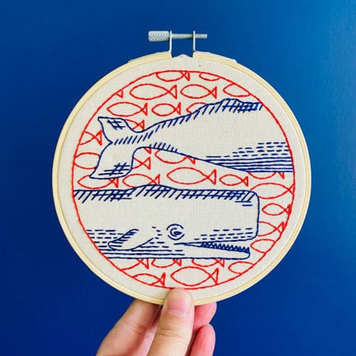 Hook, Line & Tinker Embroidery Kits